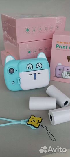 Детский фотоаппарат моментальной печати