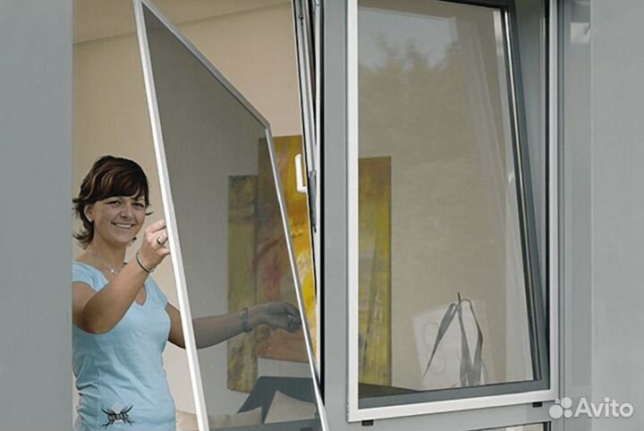 Москитные сетки рамочные Янтарный