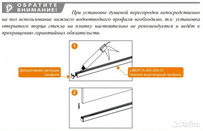 Душевая перегородка Cezares Liberta L1 130 см