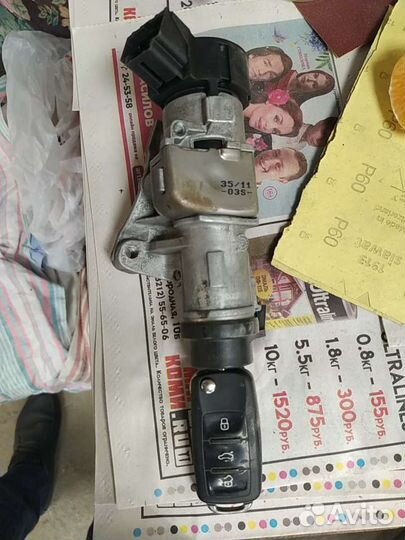 Замок зажигания Volkswagen Polo оригинальный