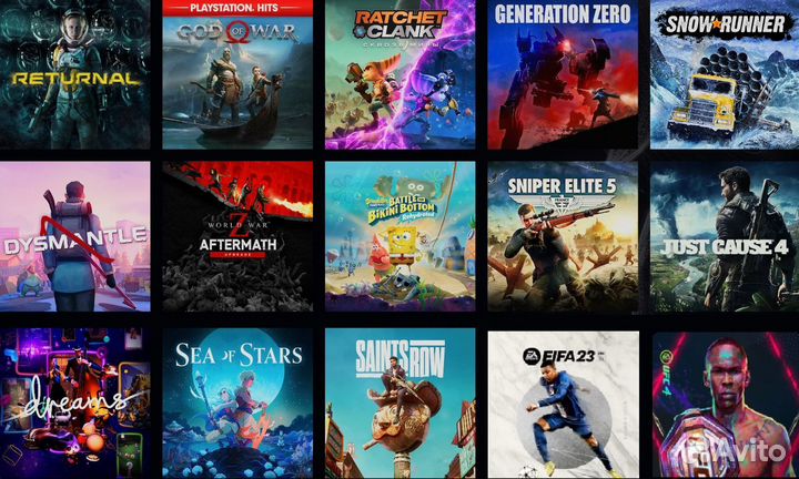 Sony playstation 4 slim + 800 игр