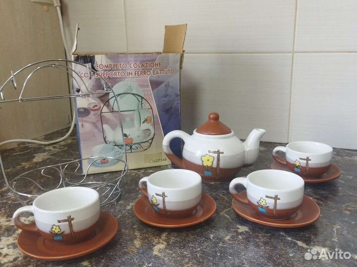 Кофейный сервиз новый