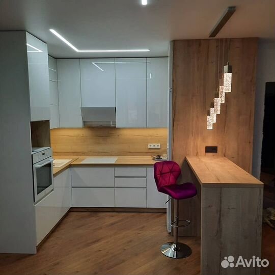 Кухонный гарнитур на заказ. Долговечные материалы