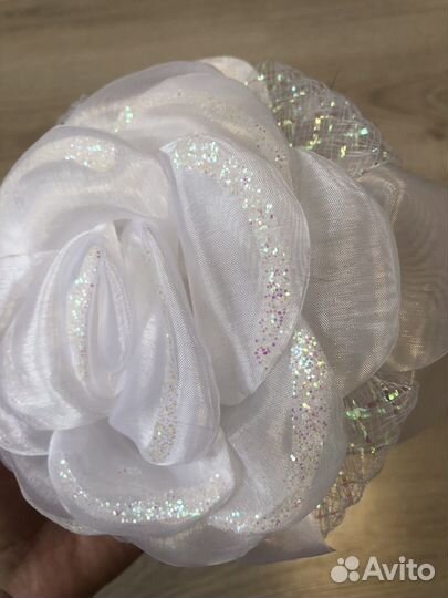 Банты белые в школу