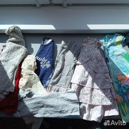 Вещи пакетом на девочку 92 98
