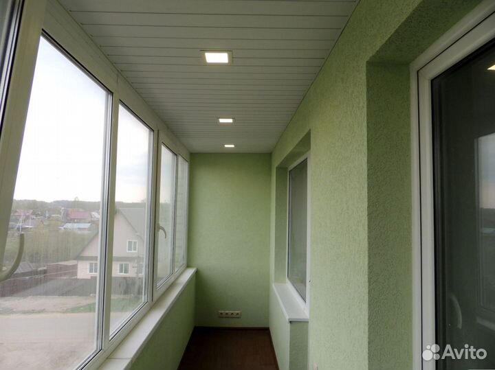 Комплексное остекление и отделка