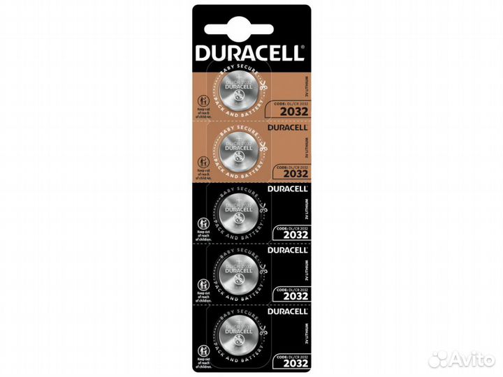 Duracell CR2032-5BL NEW original