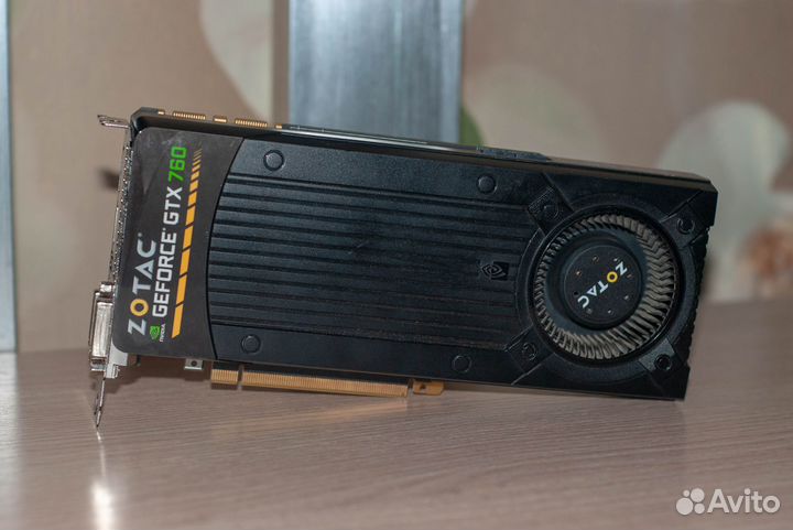 Видеокарта Zotac GeForce GTX 760 2Gb