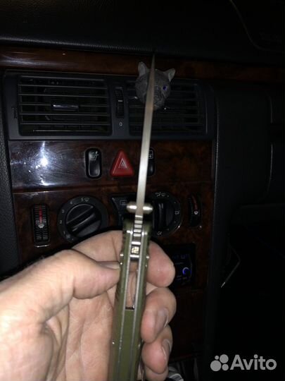 Нож складной бу