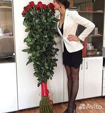 Высокие розы Гигантские розы с доставкой