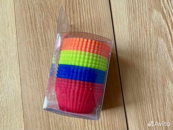 Силиконовые формы для кексов маффинов конфет новые