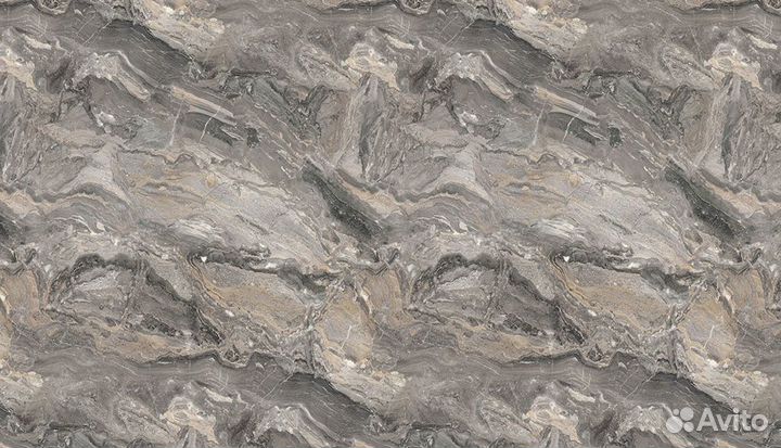 Столешница Мрамор Чиполлино серый F093 ST15 4100*6