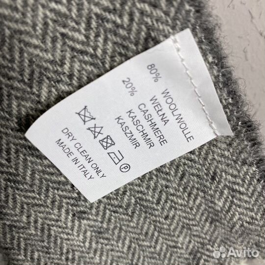 Шарф новый Cristina Chiti кашемир шерсть оригинал