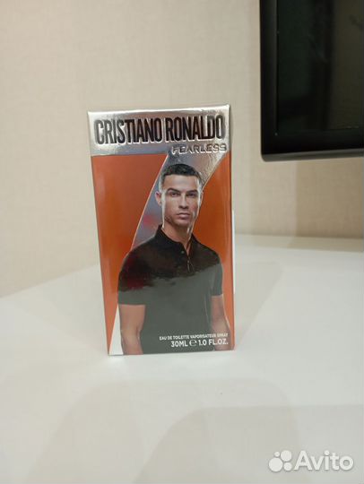 Cristiano ronaldo fearless 30 мл новые оригинал
