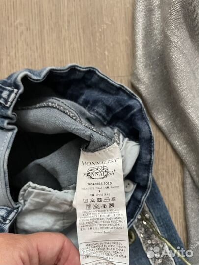 Monnalisa джинсы Stella McCartney кофта