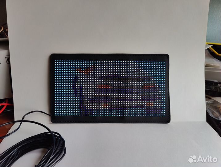 LED RGB Экран гибкий 32х64 бегущая строка