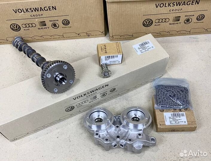 Распредвал с фазорегулятром Октавия Тигуан 1.8 2.0