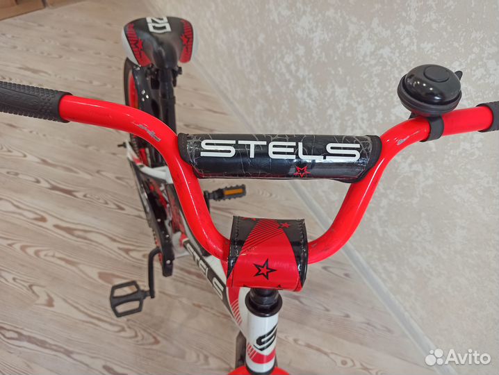 Велосипед stels pilot 170 складной с доп. колесами