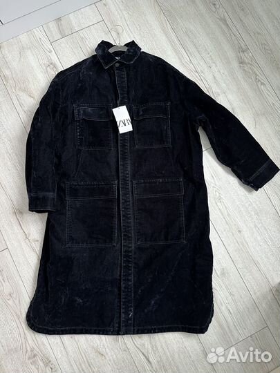 Пальто тренч zara новое