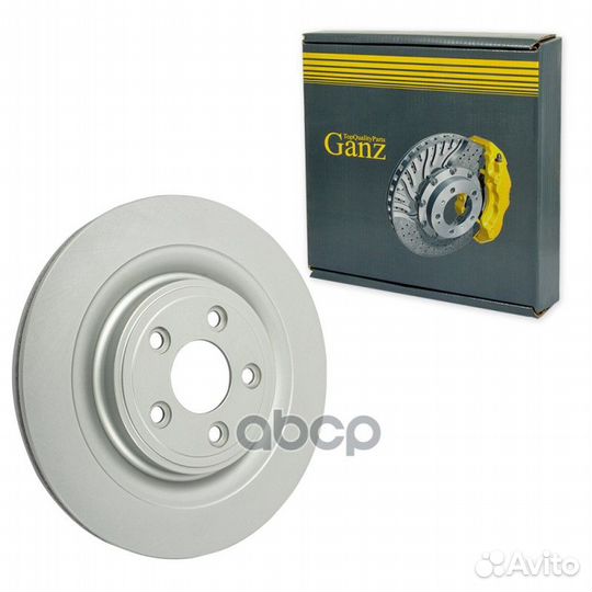 Диск тормозной задний с покрытием jaguar XF 08