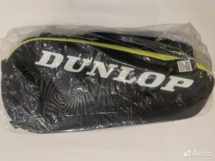 Теннисная сумка Dunlop SX Club 3 25L Black/Yellow