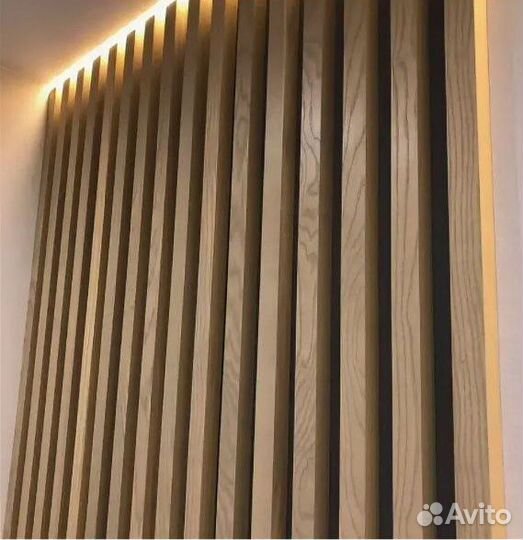 Декоративные рейки для перегородок