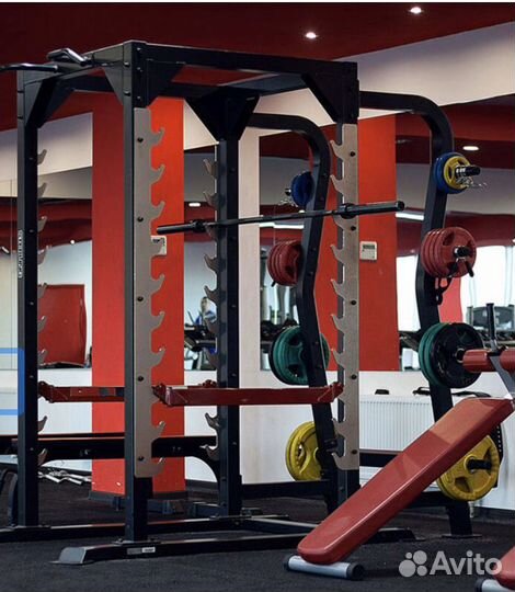 Силовая рама повышенной прочности для жимов и прис