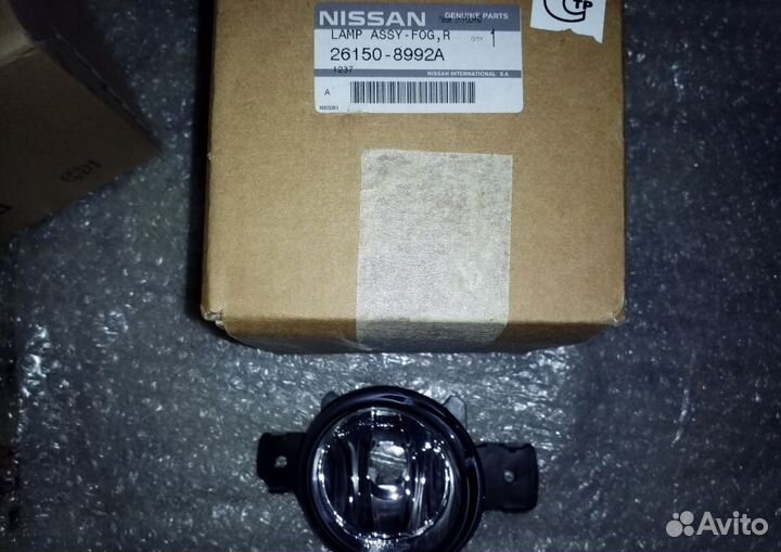 Противотуманная фара Nissan 26150 8992A
