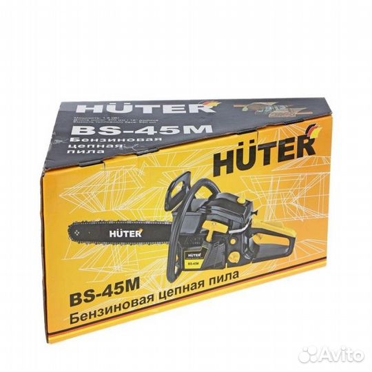 Бензопила huter bs 45m