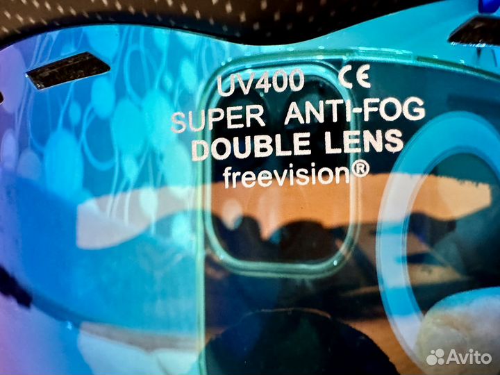 Горнолыжная маска dunlop shark carbon