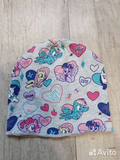 Шапка на девочку весна