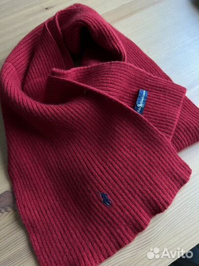 Брендовые шерстяные шарфы