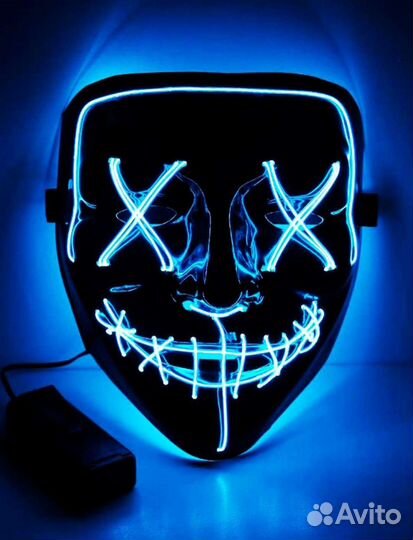 Неоновая маска