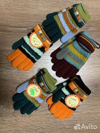 Варежки и перчатки детские