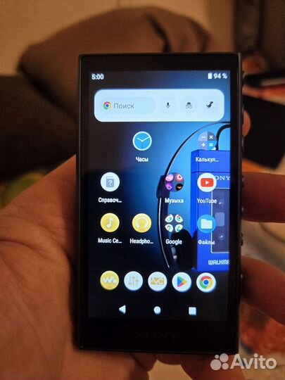 Sony Walkman NW-A105 + Hi-Res Sony WI-1000X