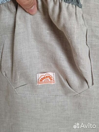 Май слинг mama rada натуральный лен