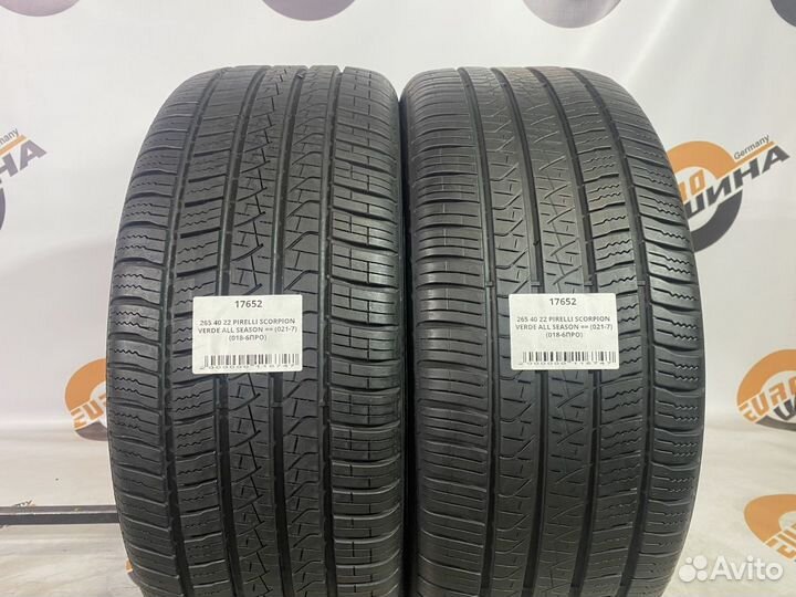 Pirelli Scorpion Verde All Season 265/40 R22