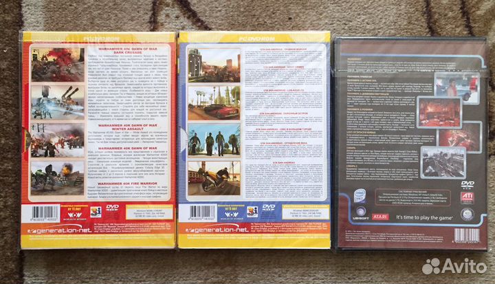 Игры на dvd в пленке