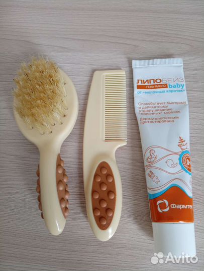 Гель от молочных корочек + расчёски