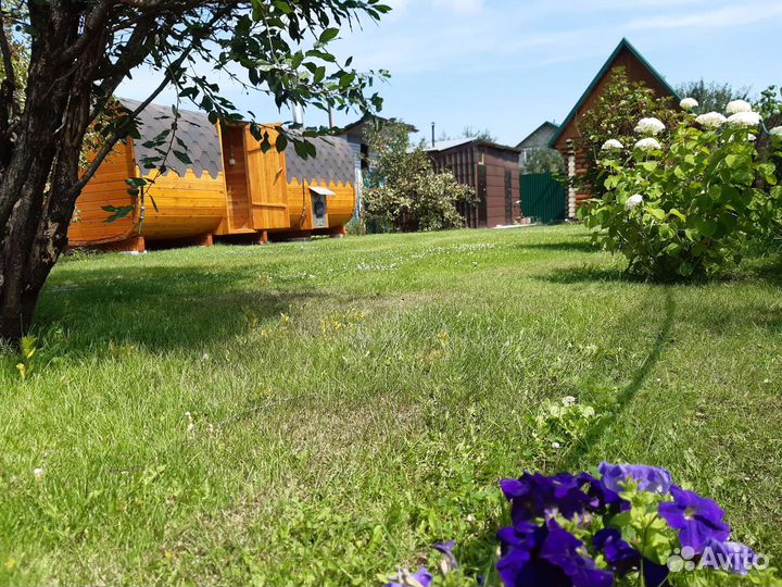 Аренда Тёплая беседка и баня на дровах