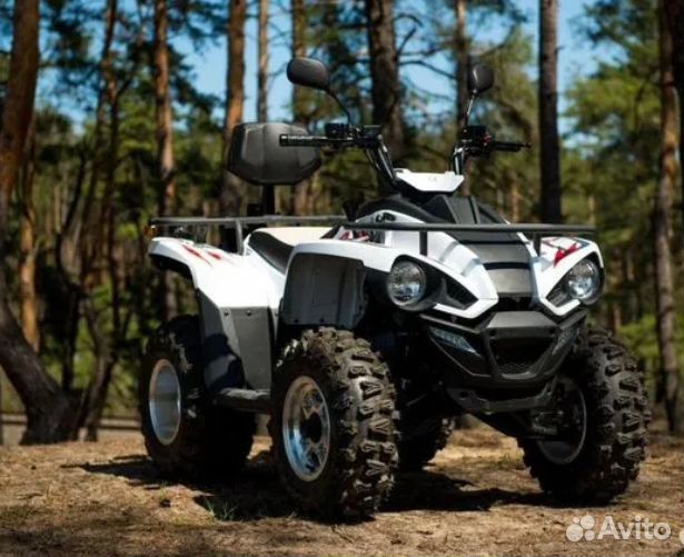 Квадроцикл linhai Z180 белый
