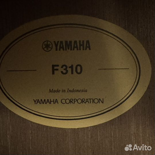 Гитара yamaha f310