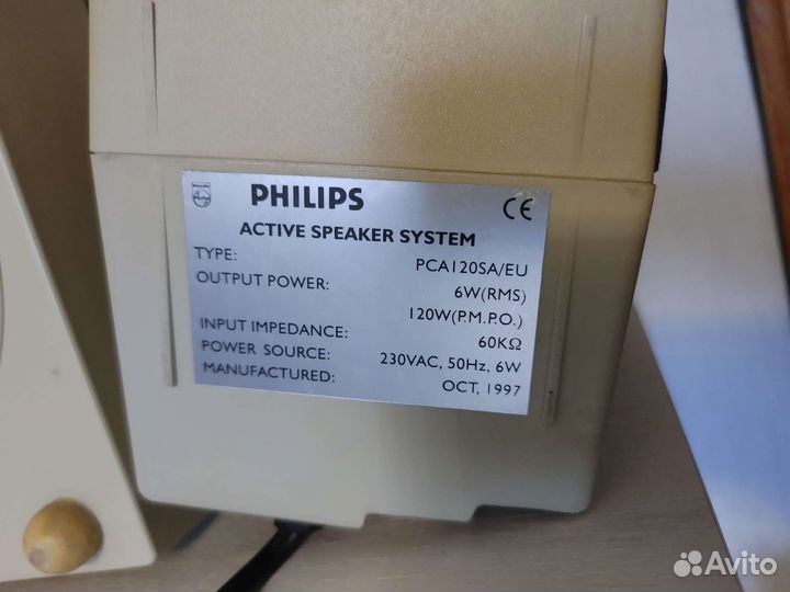 Компьютерные колонки Philips с сабвуфером J-S