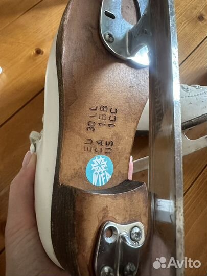 Коньки профессиональные фигурные wifa 30 размер