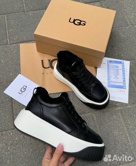 Кеды кроссовки Ugg зимние с мехом