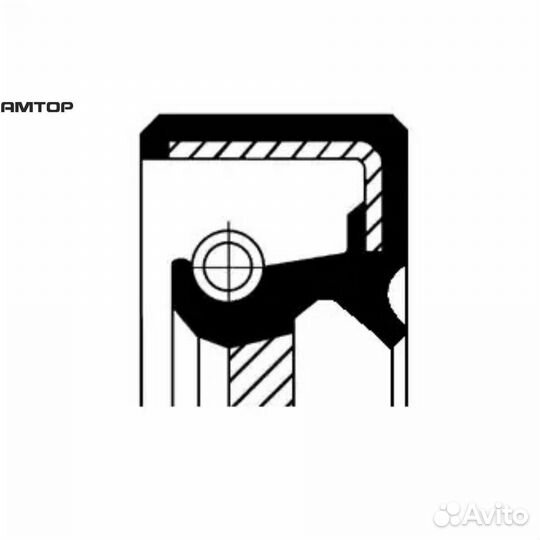 Corteco 19016560B Сальник дифференциала