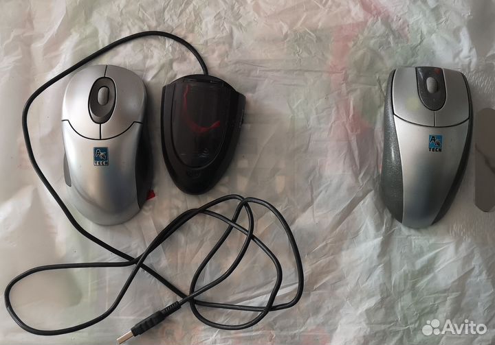 DVD-привод, мышки, блок питания, модем