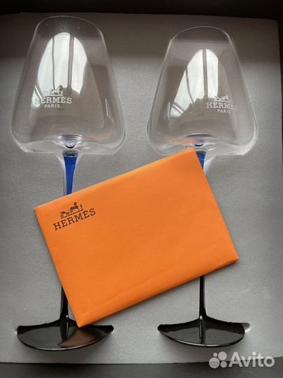 Фирменные бокалы Hermes