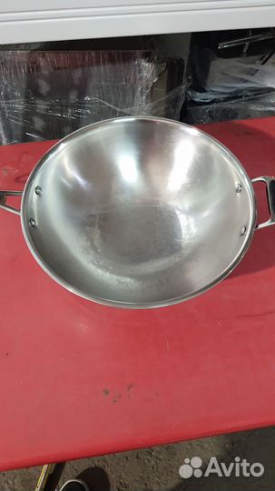 Сковорода WOK из нержавеющей стали indokor wind