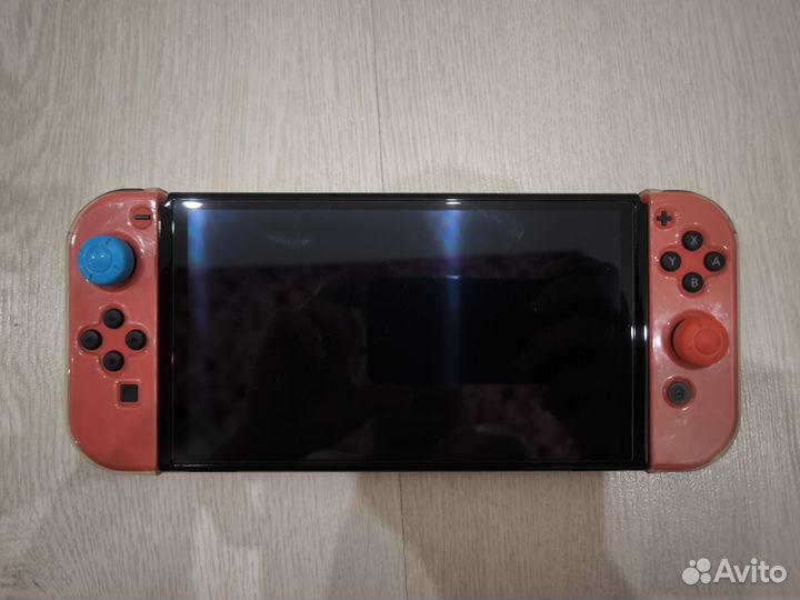Nintendo switch oled прошитая чип + sd 128gb